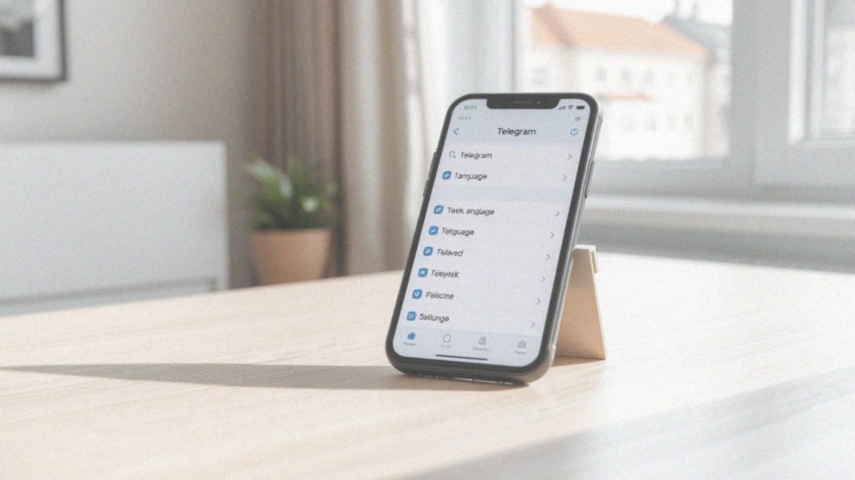 Jak zmienić język aplikacji Telegram na polski?
