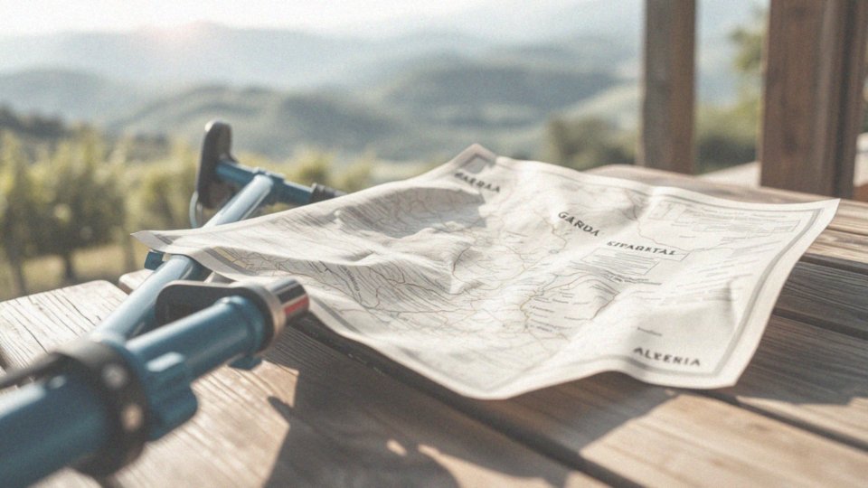 Co zawiera mapa rowerowa Garda?