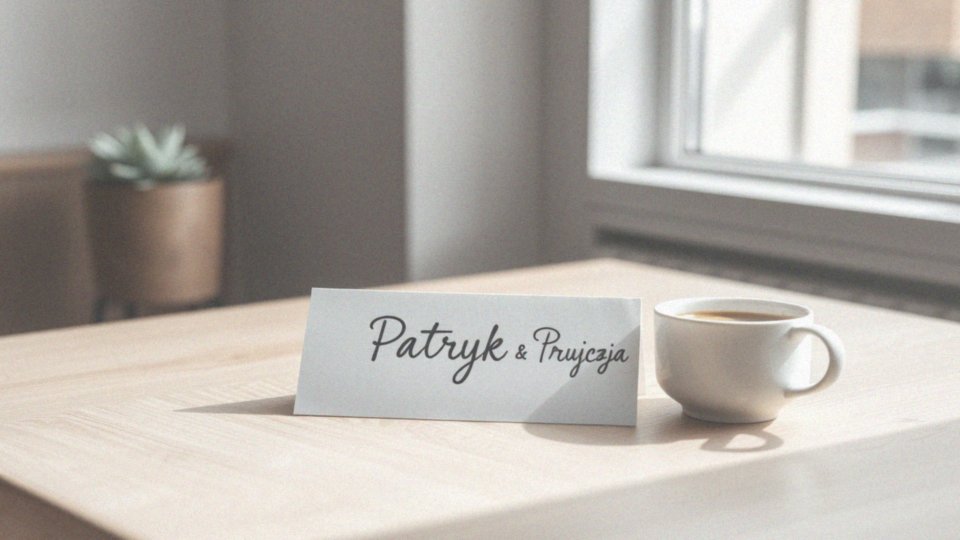 Jakie są formy żeńskie imienia Patryk?