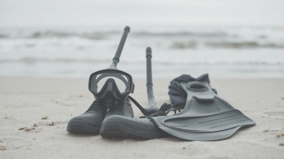 Jakie akcesoria do snorkelingu można używać razem z butami do wody?