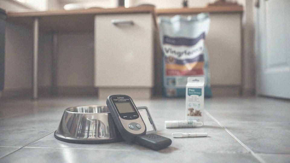 Jak kontrolować stężenie glukozy we krwi psa z cukrzycą?