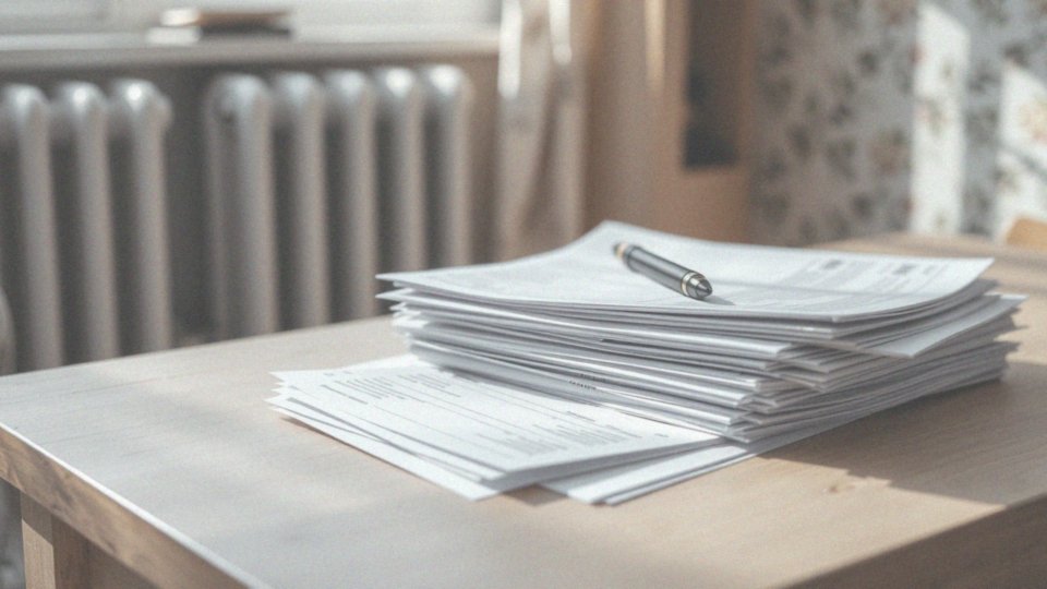 Jak dokumentować wydatki związane z wymianą pieca?
